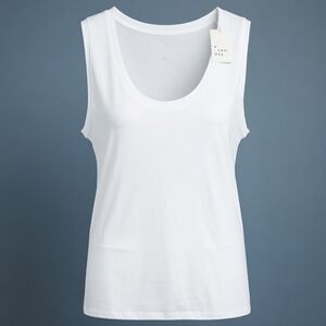 A New Day Off White Tank Top